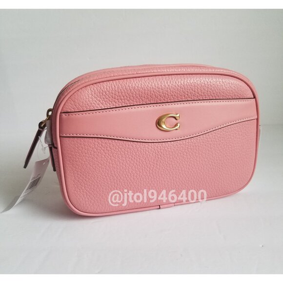 Coach Camera Crossbody Bag Bubble Gum Pink - Picture 12 of 12
